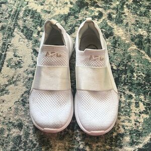 APL Techloom Bliss Sneakers in White and Rose Dust